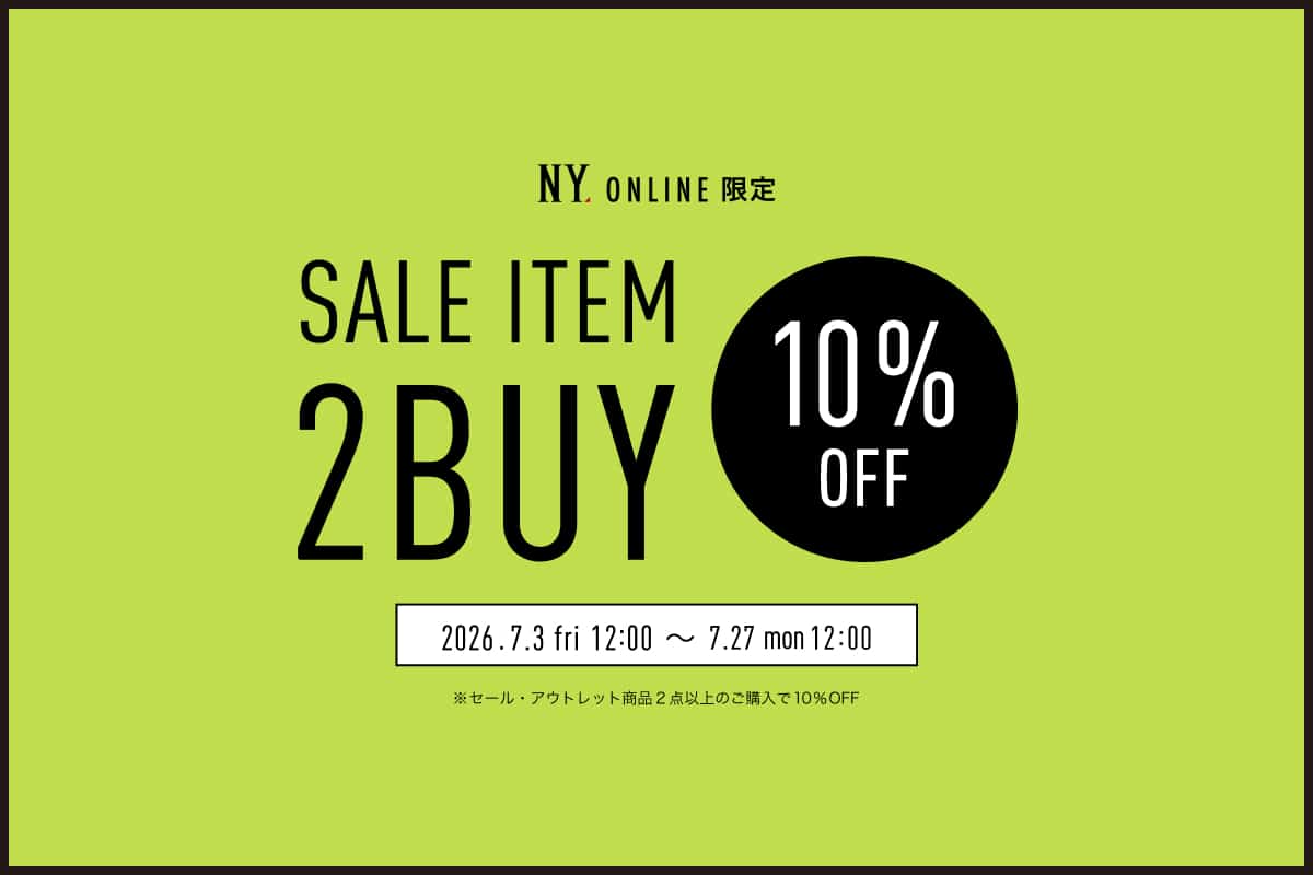 Sale Item 2BUY10%OFF｜ファッション通販のNY.ONLINE｜ファッション