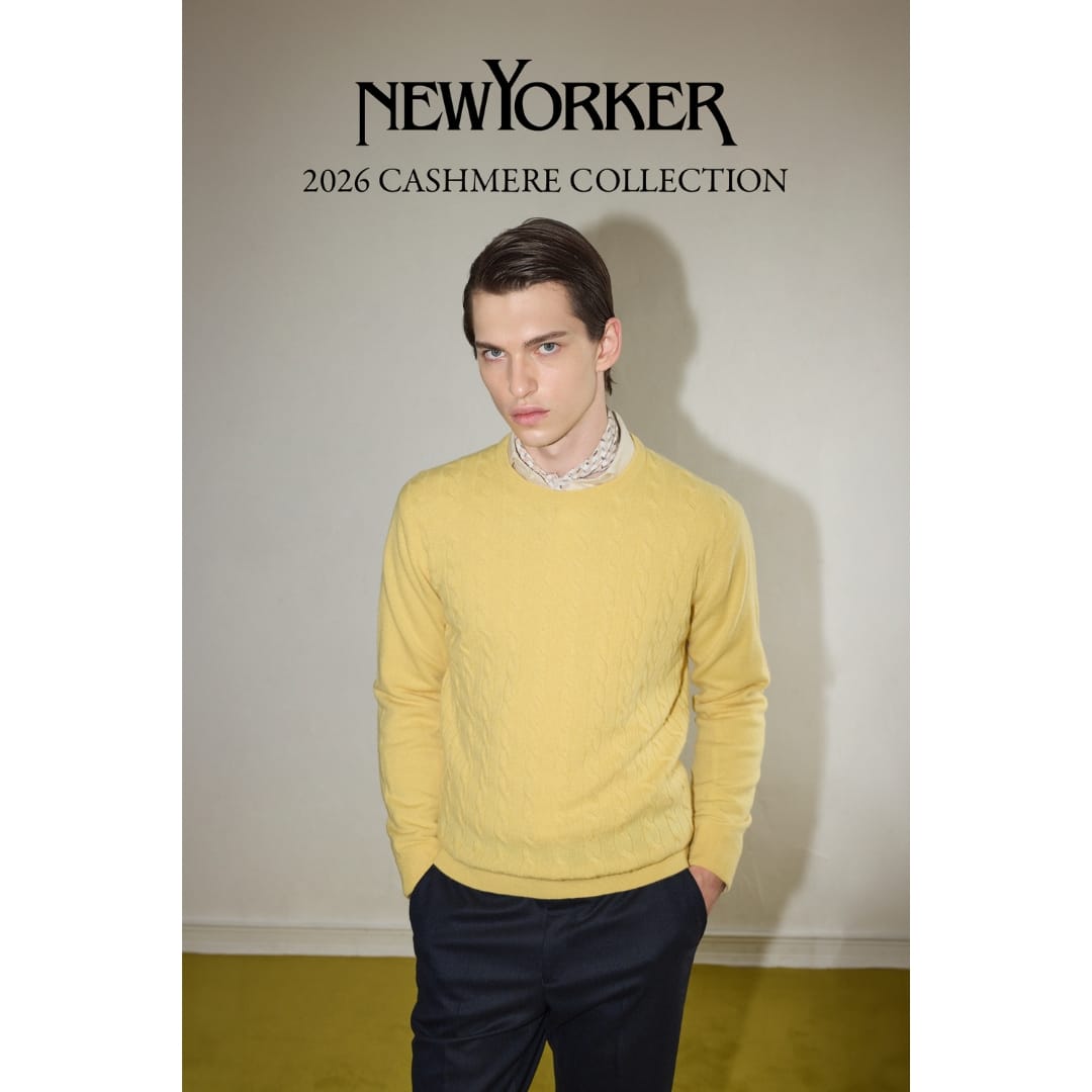 NEWYORKER MEN 2026 CASHMERE COLLECTION