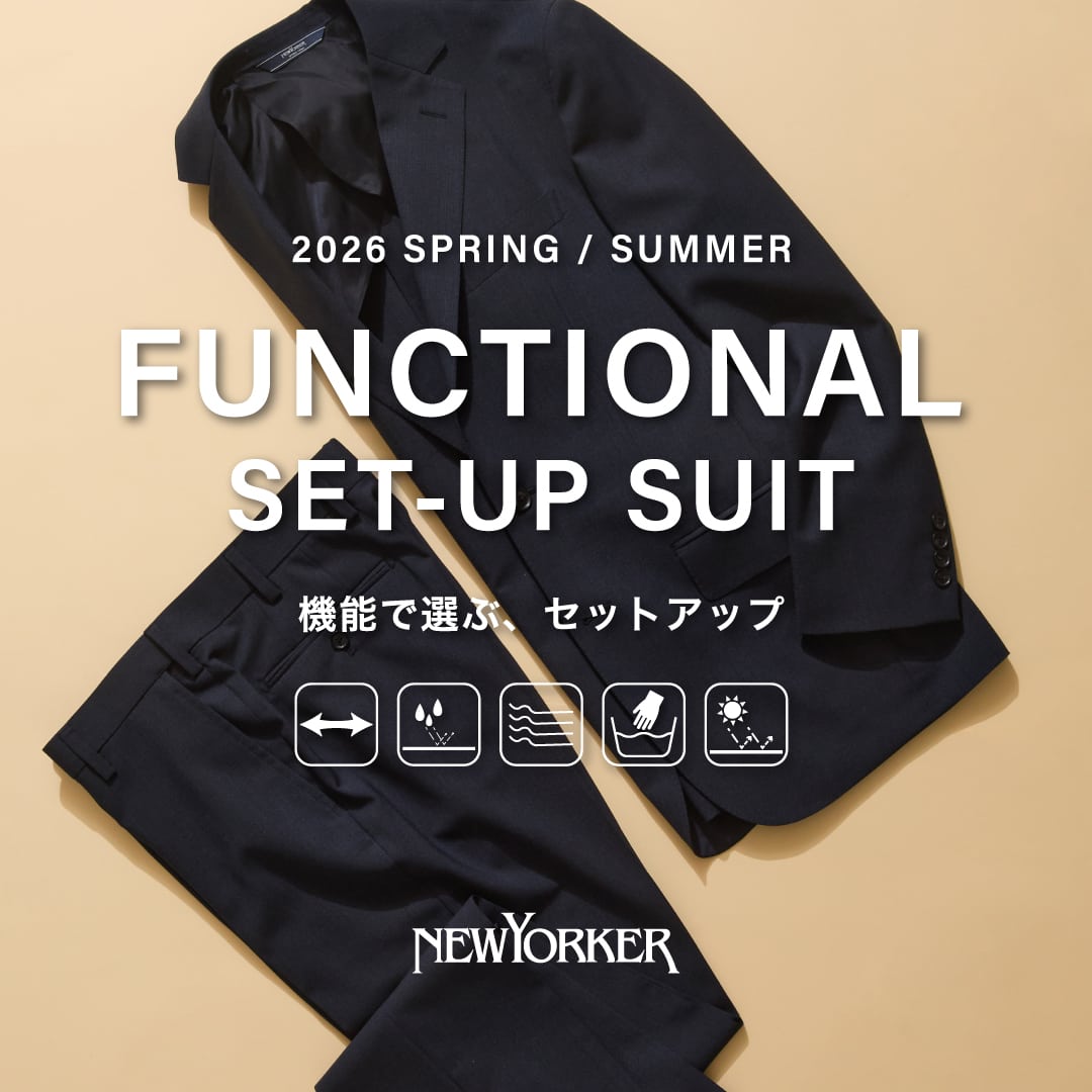 [NEWYORKER]FUNCTIONAL SET-UP SUIT