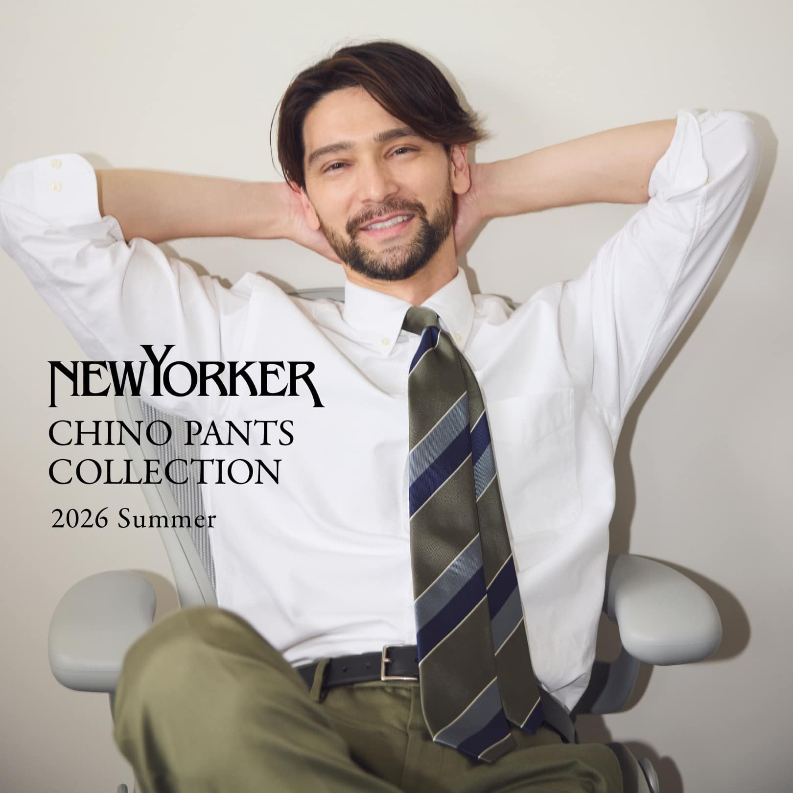 CHINO PANTS COLLECTION 2026 Summer
