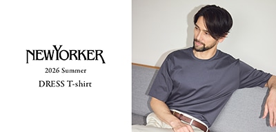 NEWYORKER MEN 2026 Summer DRESS T-SHIRT