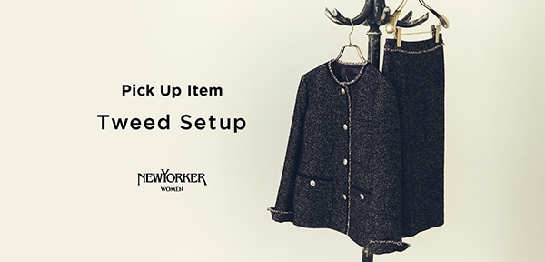  PICK UP ITEM “Tweed Setup”