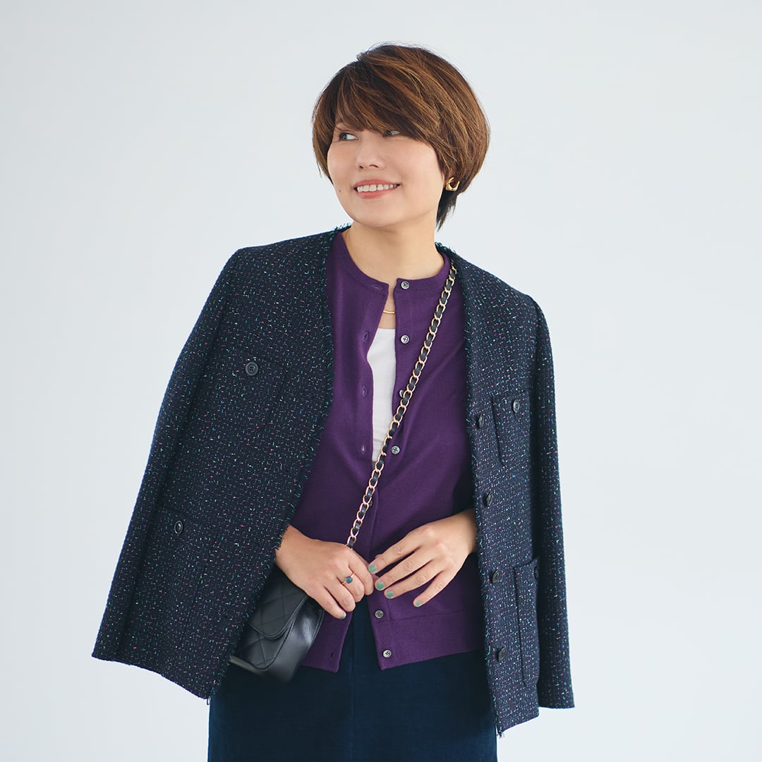 望月律子さんに倣う、大人の正解 -Jacket Style-