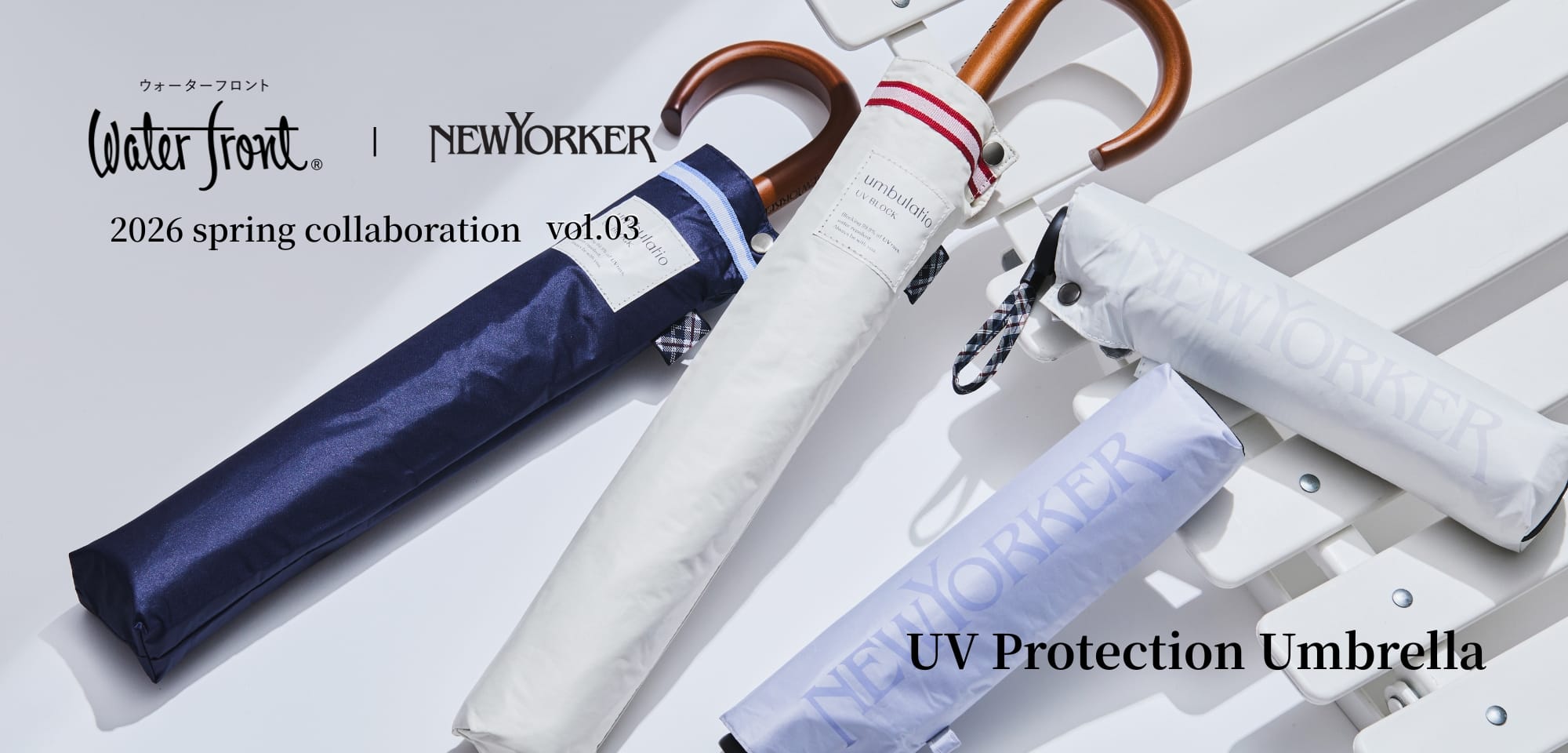 Waterfront®┃NEWYORKER 2026 spring collaboration vol.03