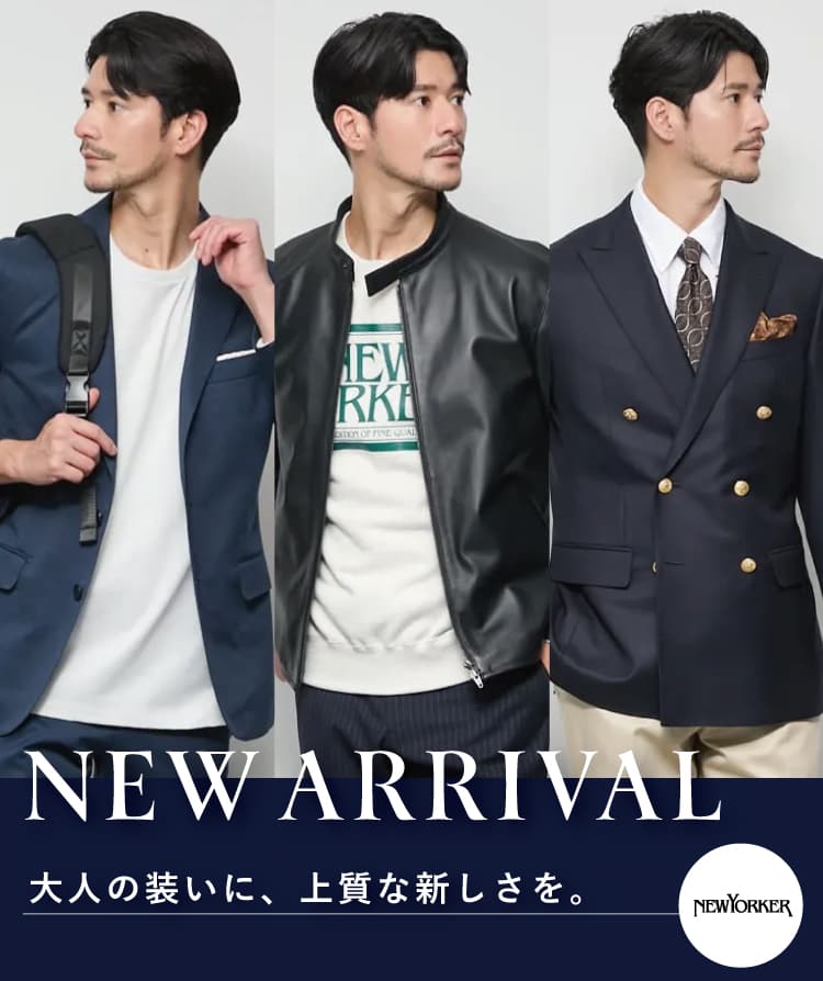 最終値下げ！新品　NEWYORKER シングルショートコート ネイビー　Mサイズ Super100s' ウールショートビーバー シングルショートコート