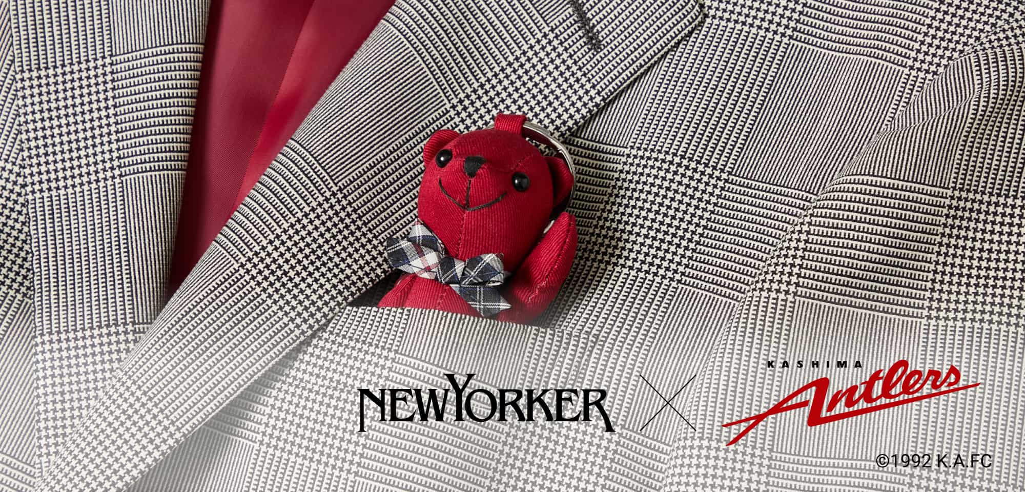 NEWYORKER×Antlers ベアチャーム