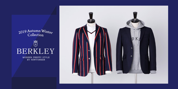 『BERKLEY 2019 Autumn Winter collection』