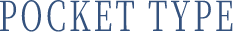 pocket TYPE