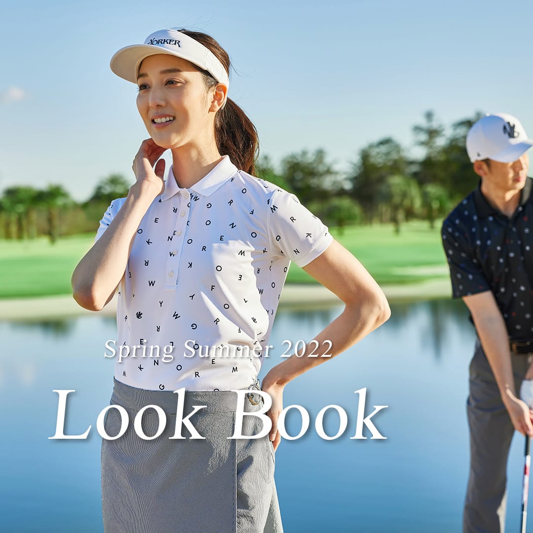 NEWYORKER GOLF WOMEN 2022 Spring＆Summer LOOK BOOK