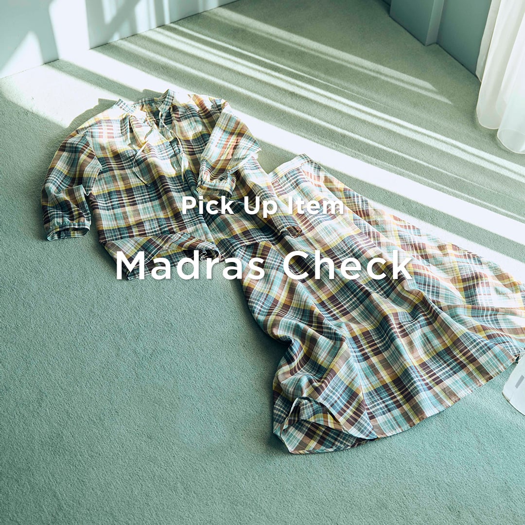 PICK UP ITEM“Madras Check”