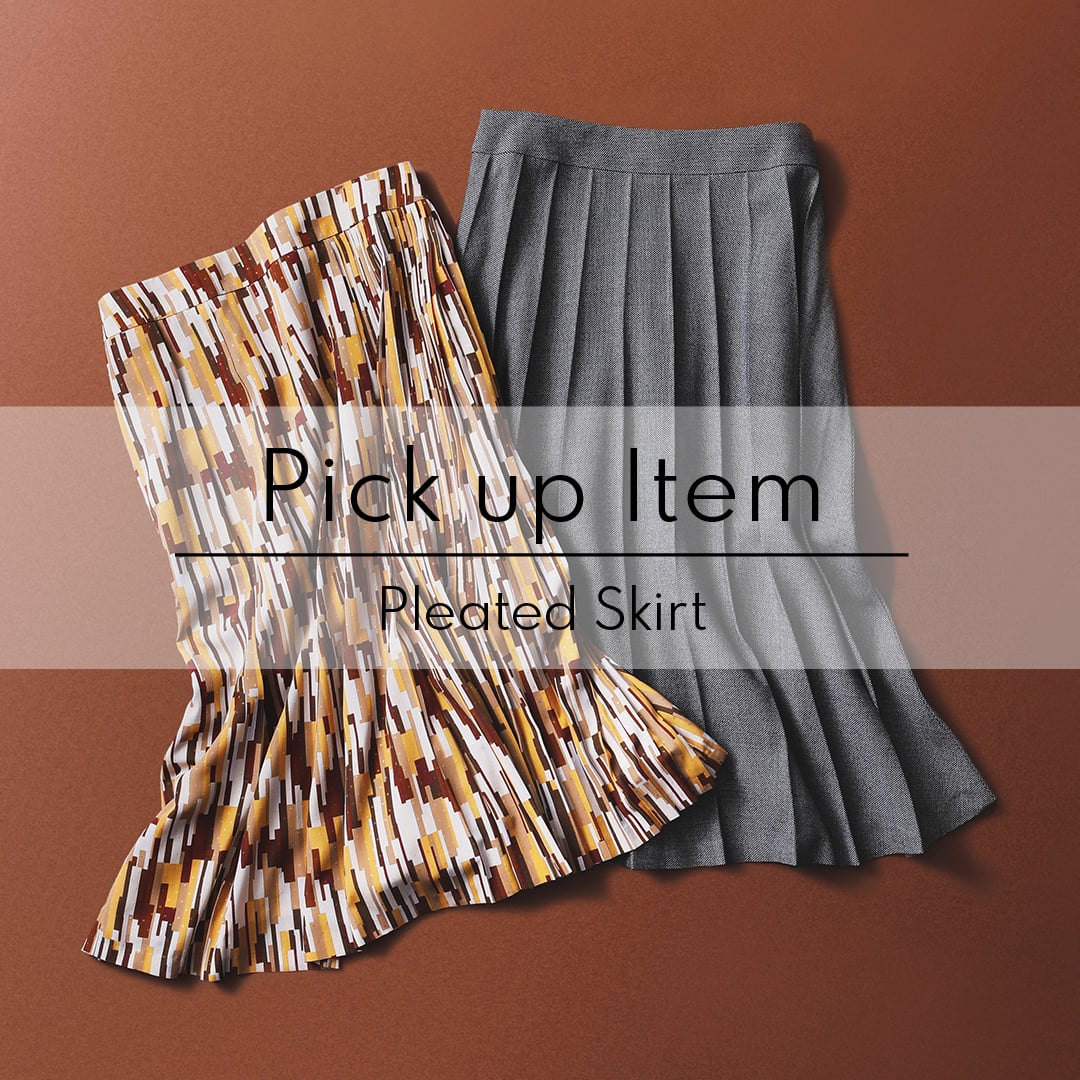 Pick up Item “Pleated Skirt”