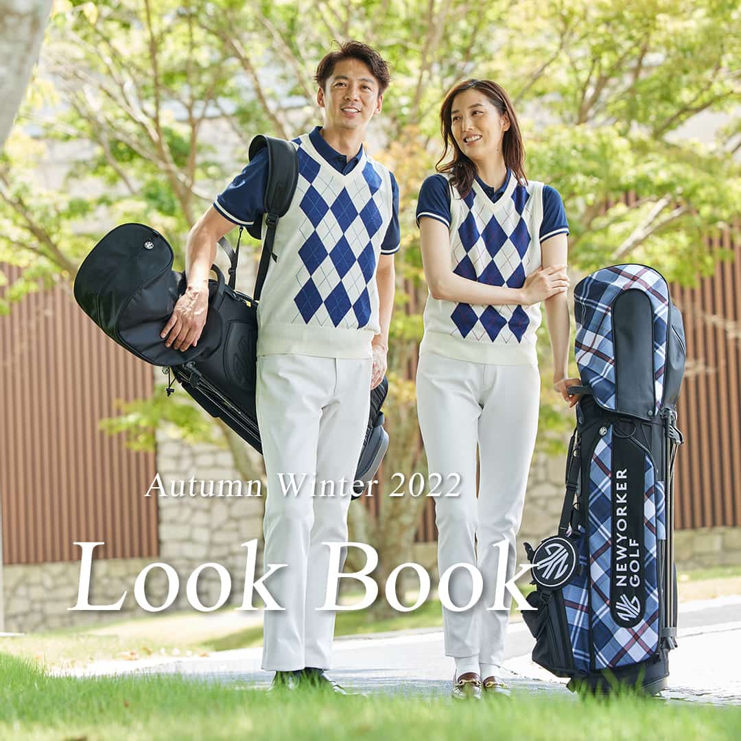 NEWYORKER GOLF MEN 2022 Autumn＆Winter LOOK BOOK