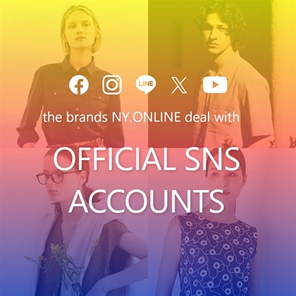 オフィシャルSNSアカウント|ファッション通販のNY.online