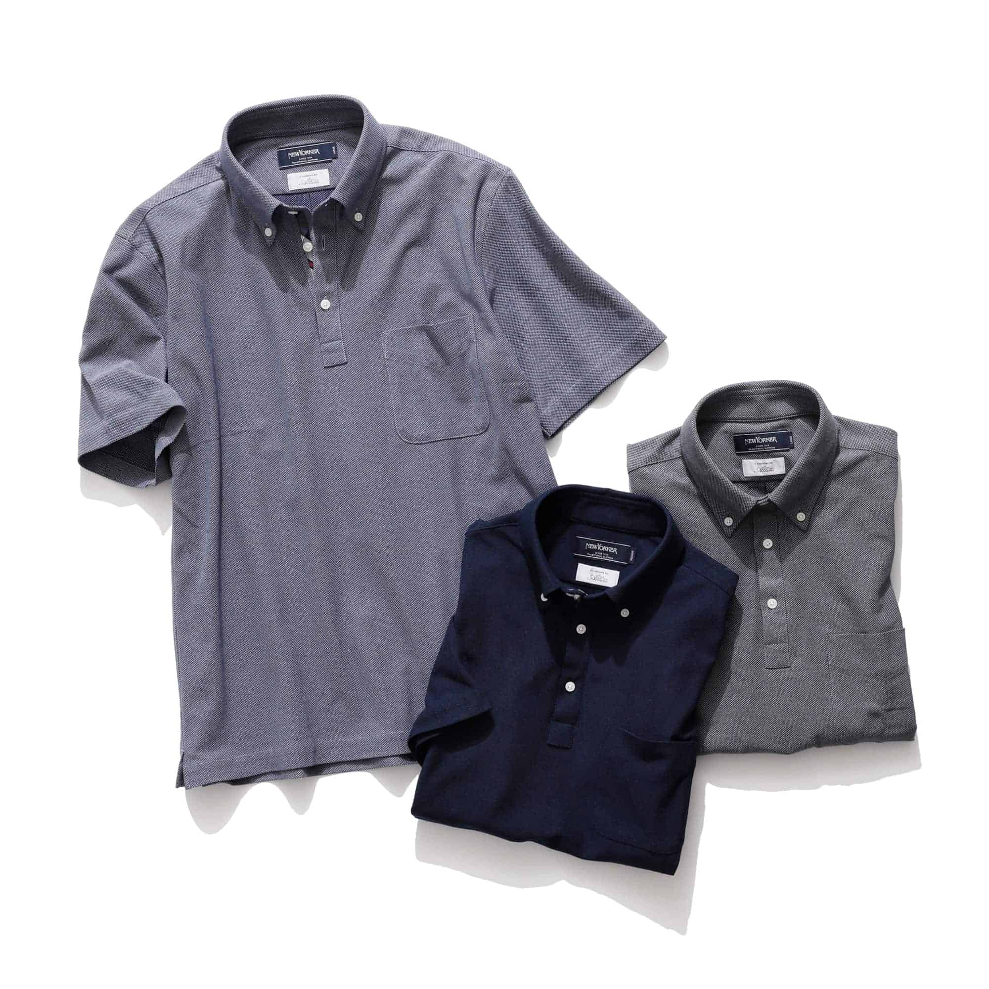 【I COTONI DI ALBINI】ドレスポロシャツ