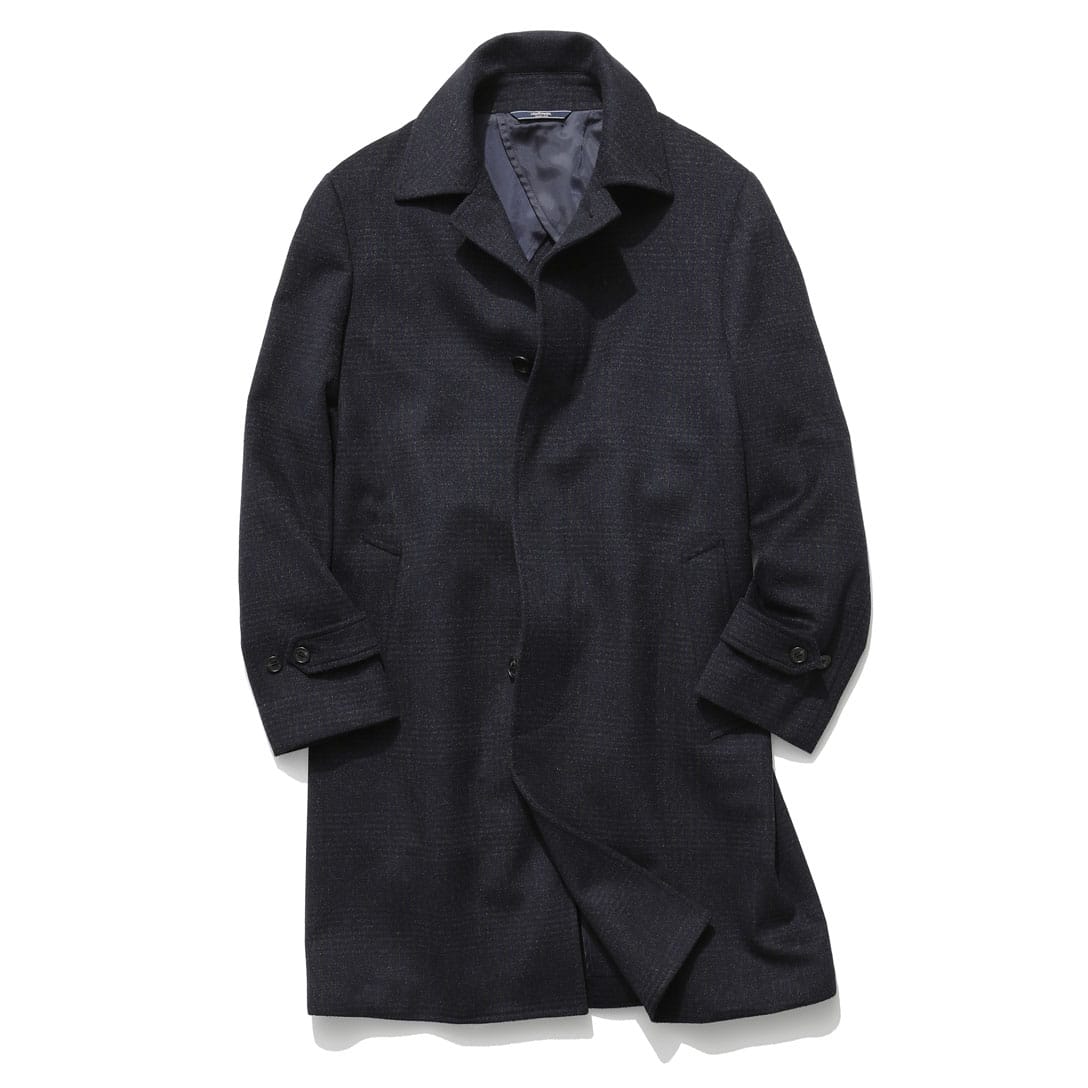Super120's カシミヤ混ビーバー ステンカラーコート|ファッション通販のNY.online