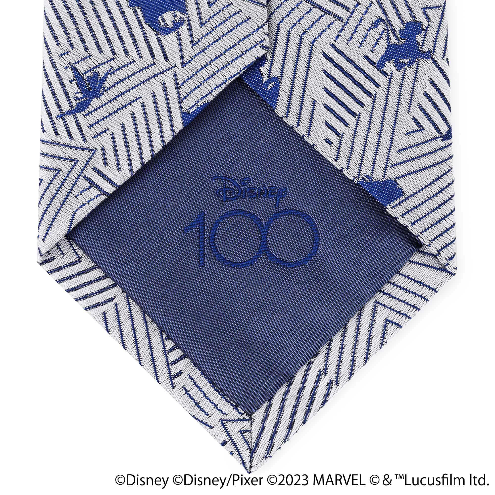 Disney100 ディズニーキャラクター／マルチパターン ネクタイ