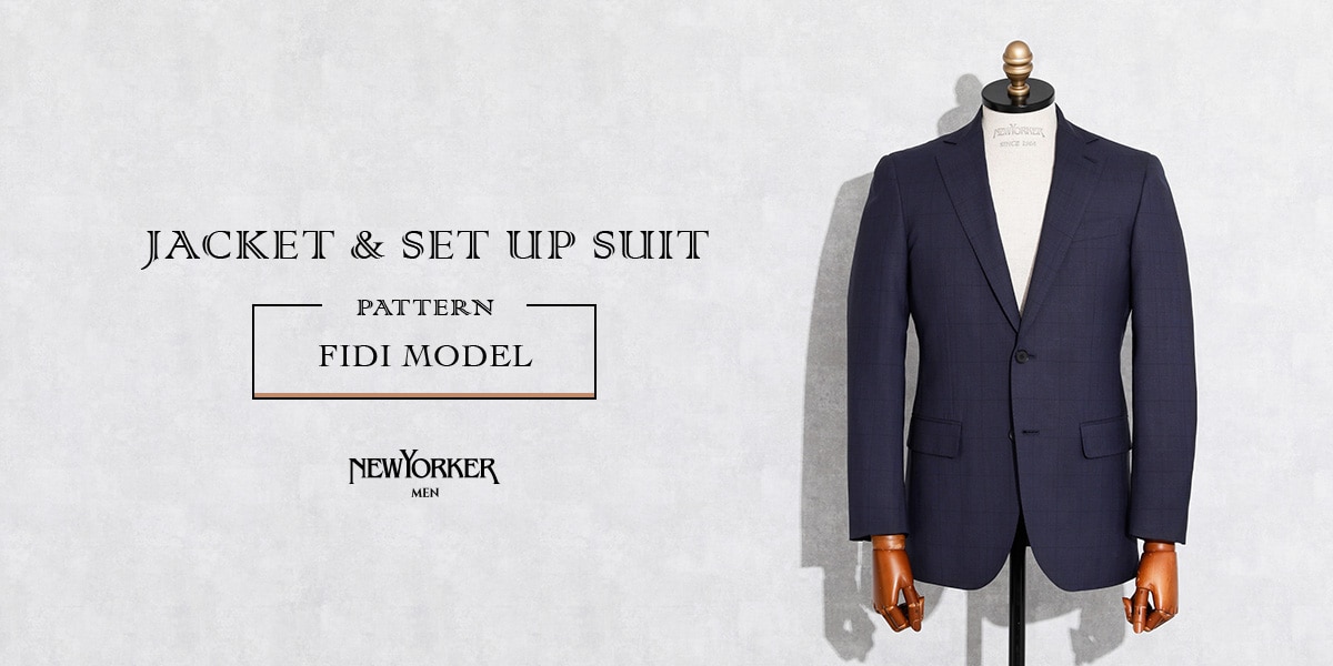 JACKET & SET UP SUIT PATTERN 6TYPE -FIDI-｜ファッション通販のNY.online