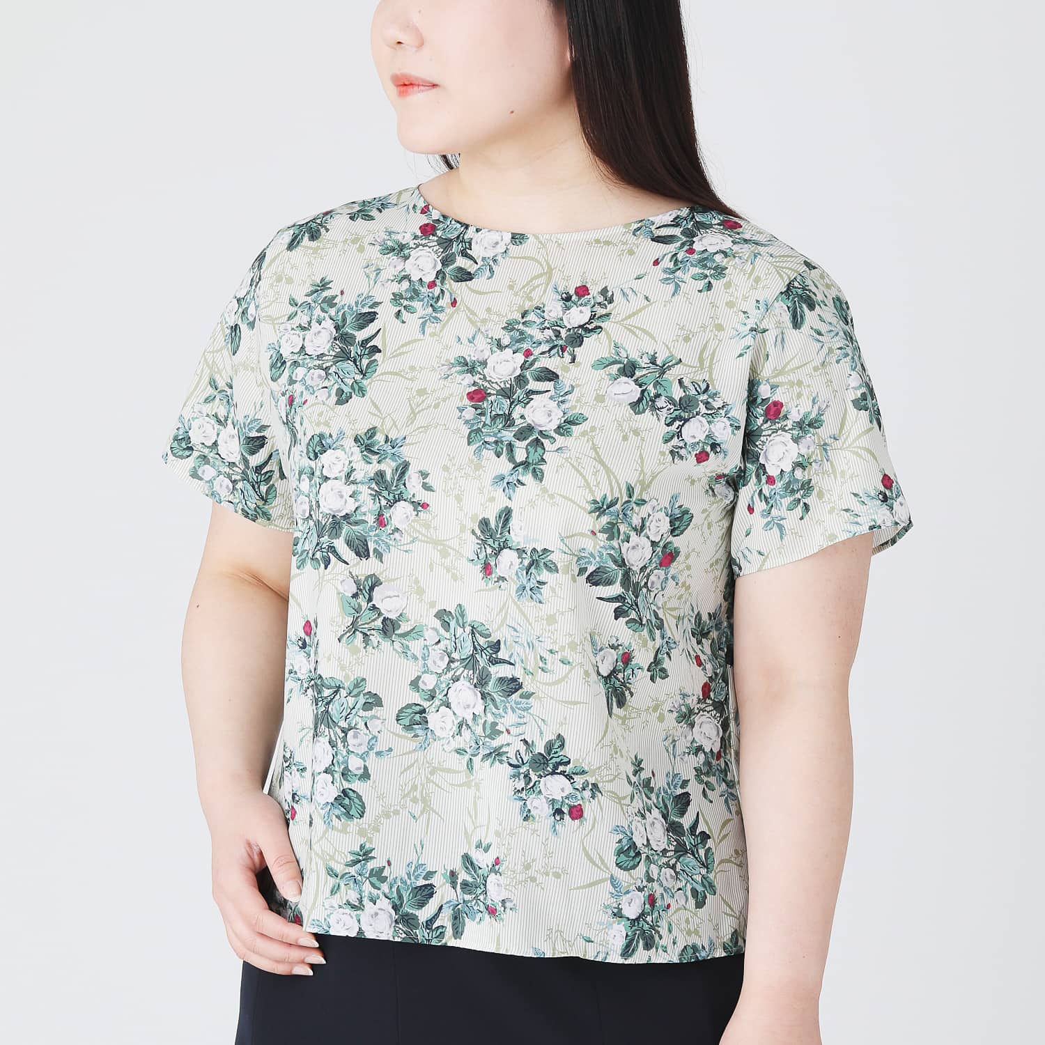 ウールシルクファインドビー ノーカラージャケット|ファッション通販のNY.online