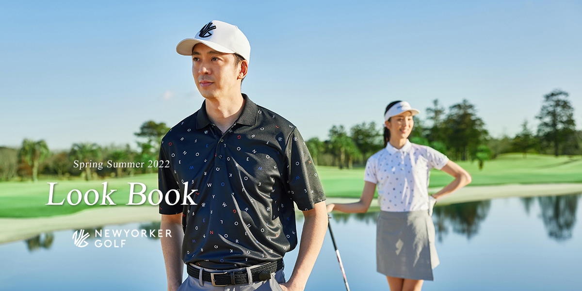 NEWYORKER GOLF MEN 2022 Spring＆Summer LOOK BOOK