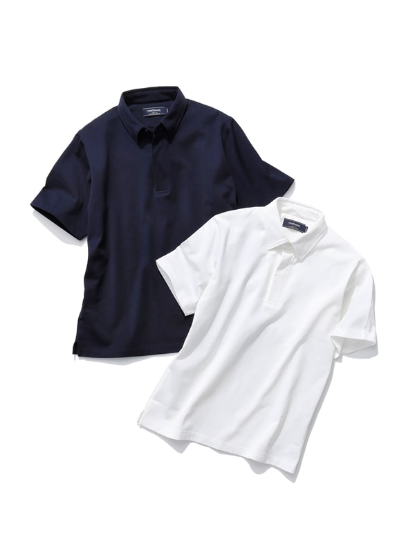 【ULTIMA Cotton】引き揃え天竺ポロシャツ|ファッション通販のNY.ONLINE