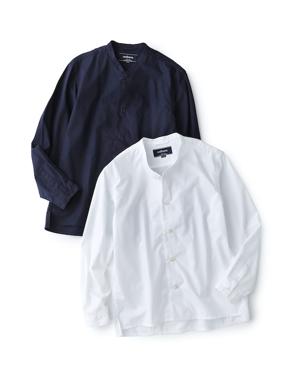 Shirt Outer ~ White&Navy ~ | ファッション通販のNY.ONLINE