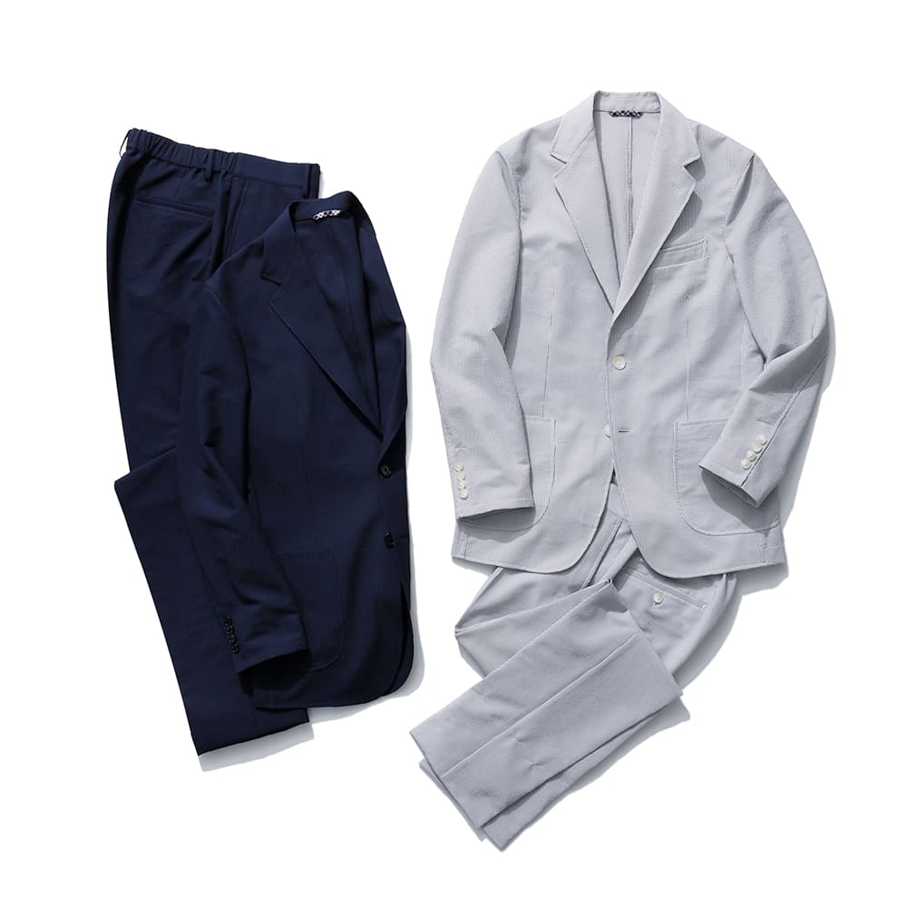 ラップジャケット&ノータックシャーリングパンツ セットアップスーツ｜ファッション通販のNY.online
