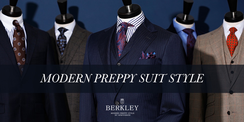 BERKLEY MODERN PREPPY SUIT STYLE