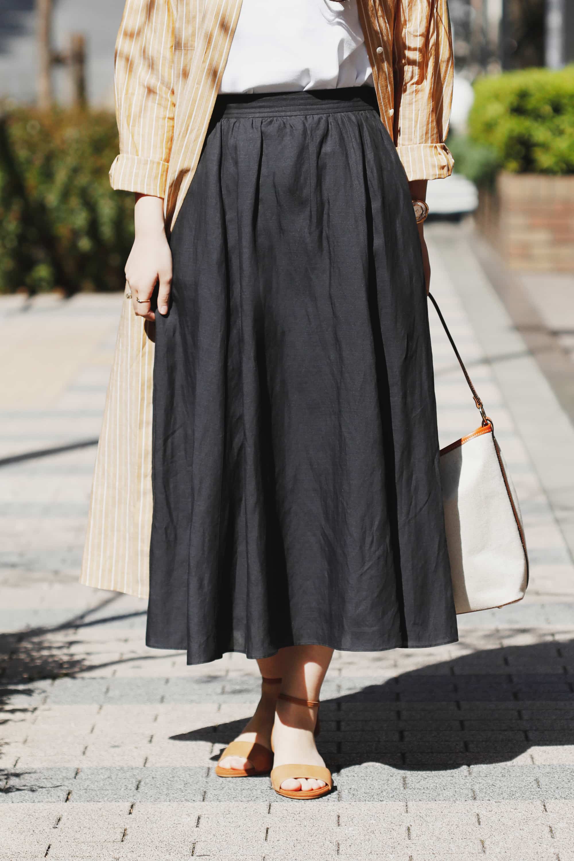 ブラックのロングスカートはとにかく万能｜ファッション通販のNY.ONLINE