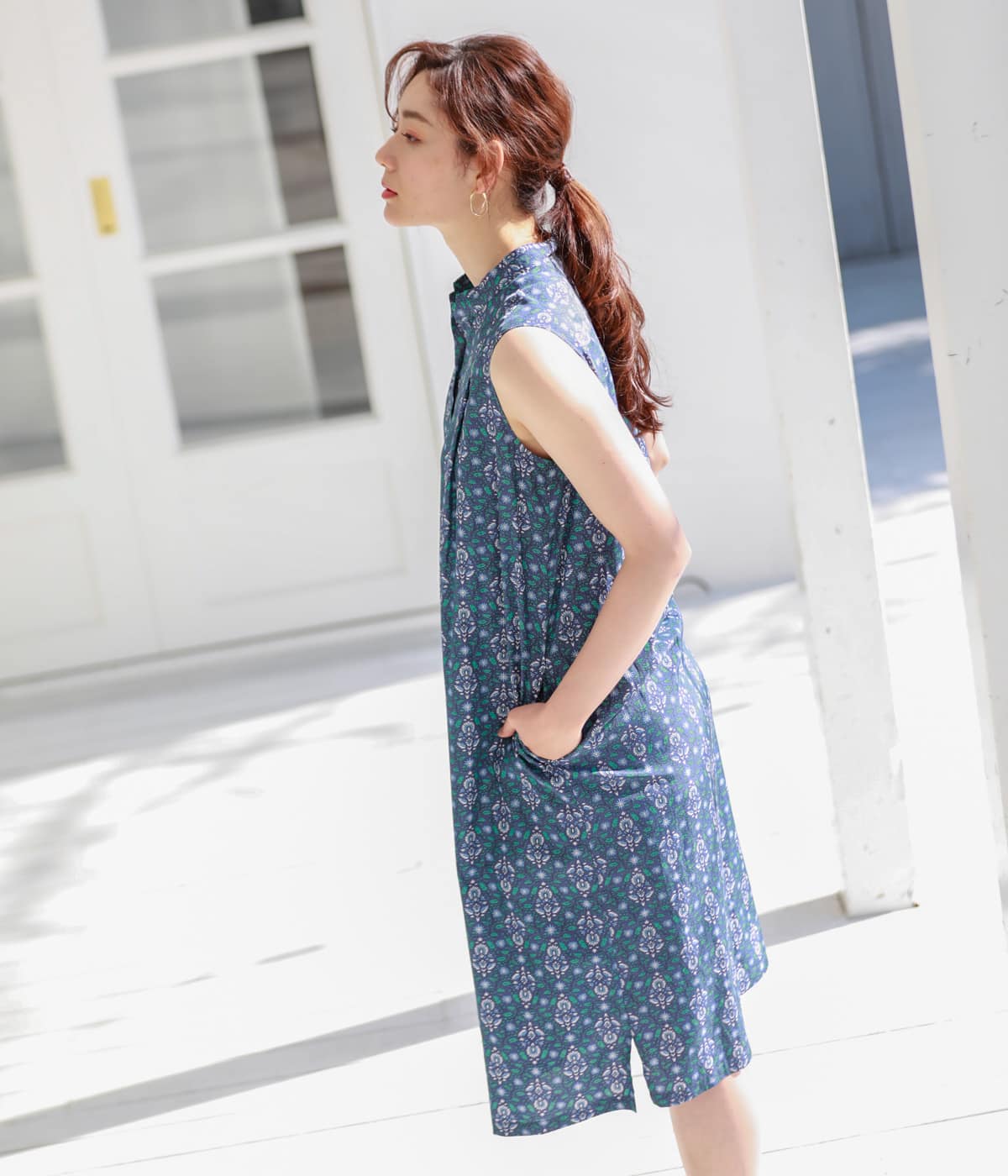 涼し気なノースリーブのシャツドレス｜ファッション通販のNY.ONLINE