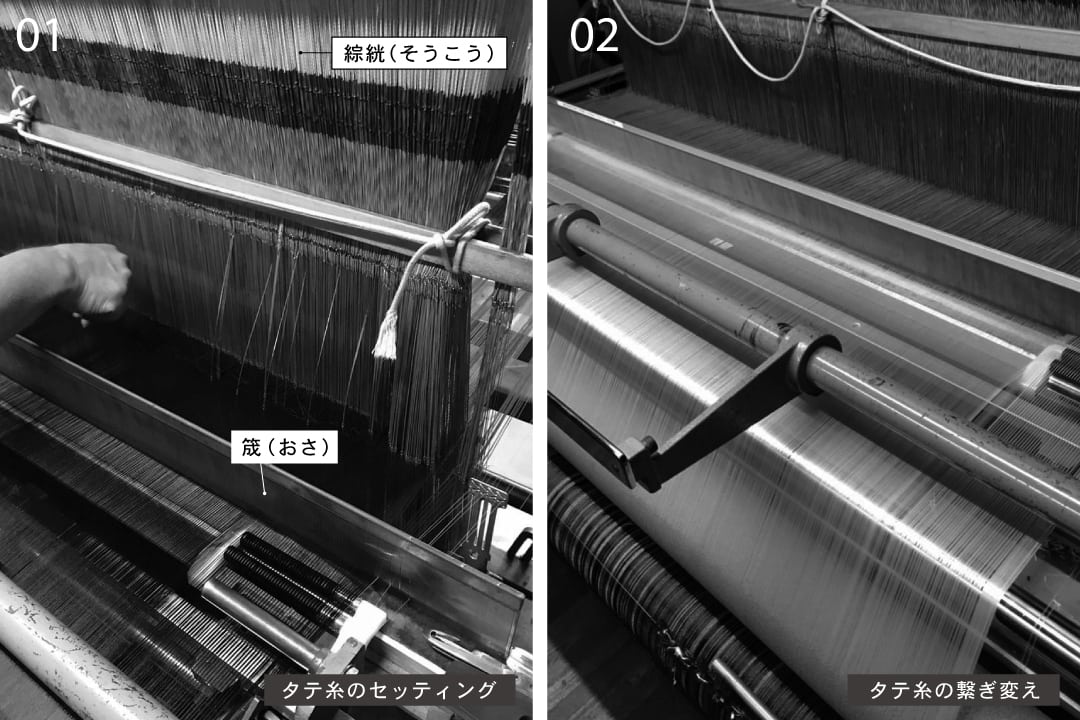 紋紙を使った「織り」|ファッション通販のNY.online