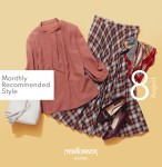 【ウィメンズ】公式オンラインショップNY.ONLINE において、“MONTHLY RECOMMEND STYLE August”を公開いたしました。